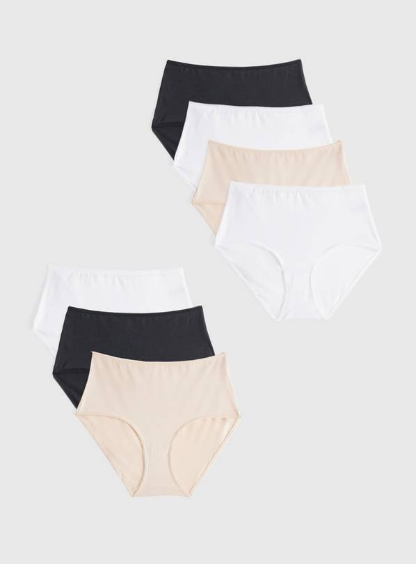 Mono & Nude Full Knickers 7 Pack 24